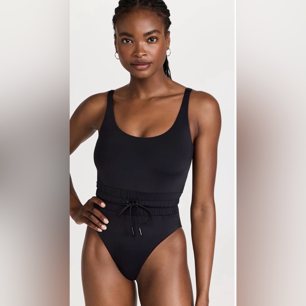 Good American Waist Framer Black Swimsuit Size 0